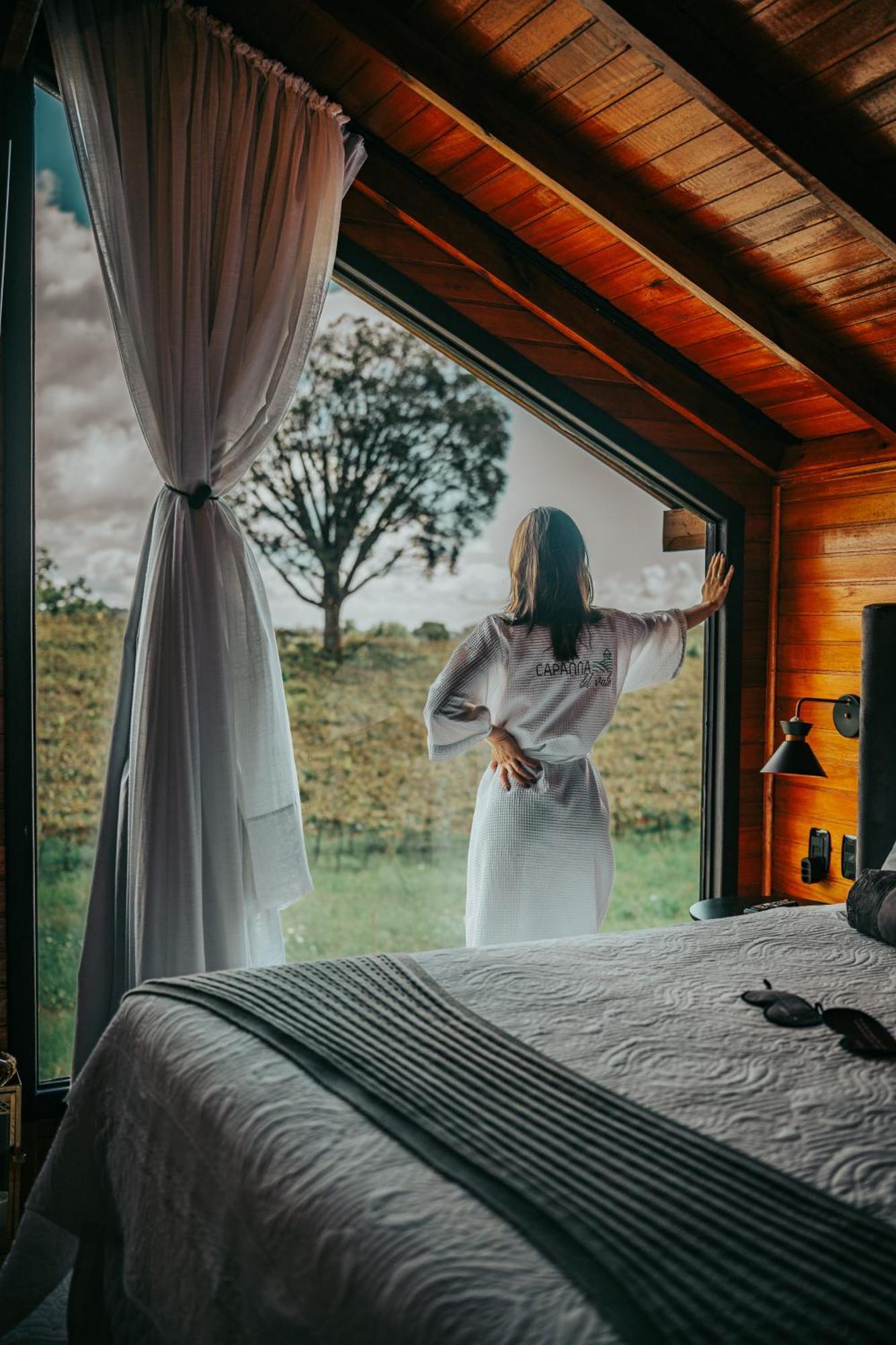 Capanna Del Vale - Um Refugio No Vale Dos Vinhedos Com Experiencia Exclusiva De Degustacao Na Vinicola Dom Candido Bento Gonçalves المظهر الخارجي الصورة