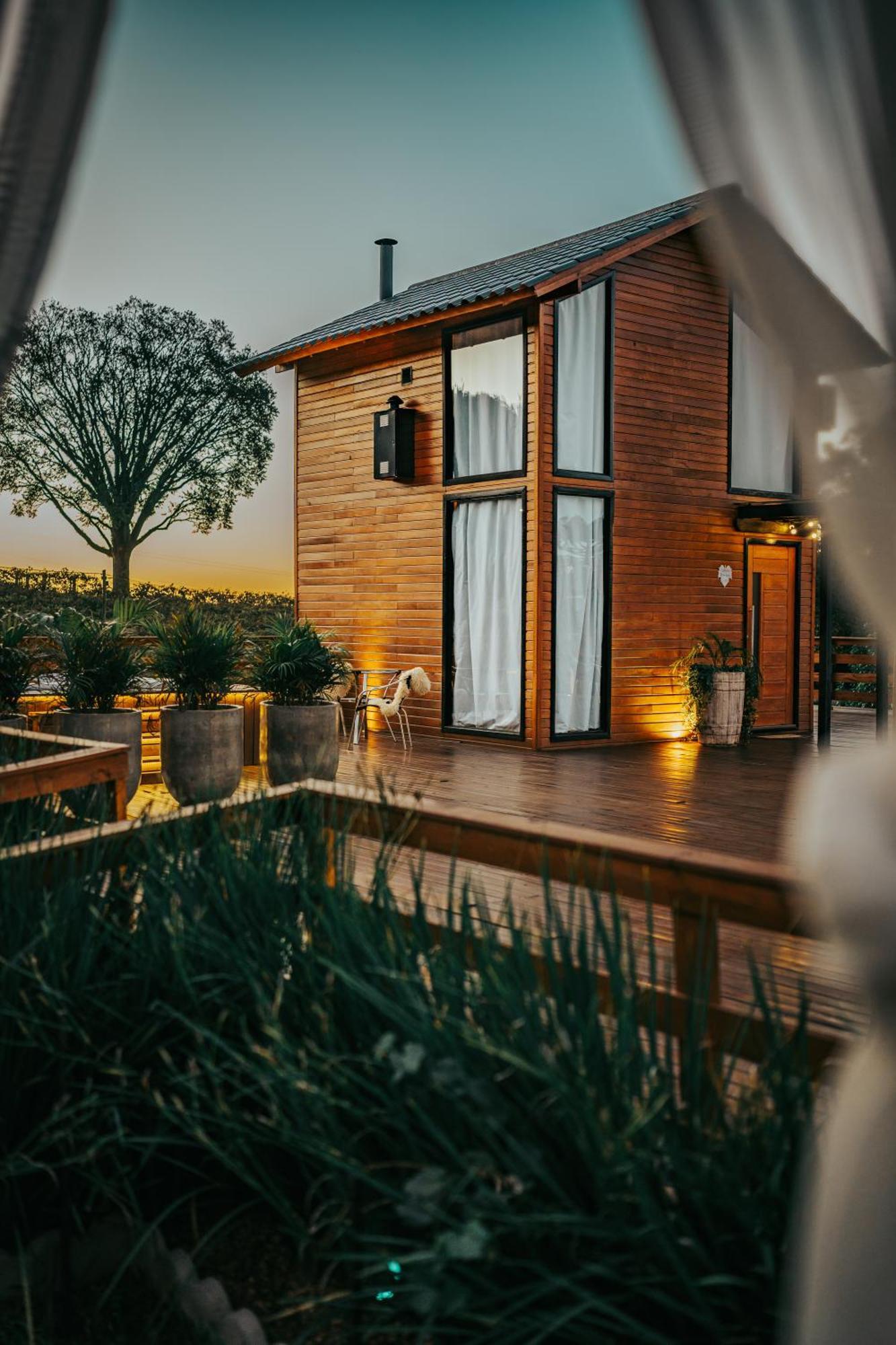 Capanna Del Vale - Um Refugio No Vale Dos Vinhedos Com Experiencia Exclusiva De Degustacao Na Vinicola Dom Candido Bento Gonçalves المظهر الخارجي الصورة