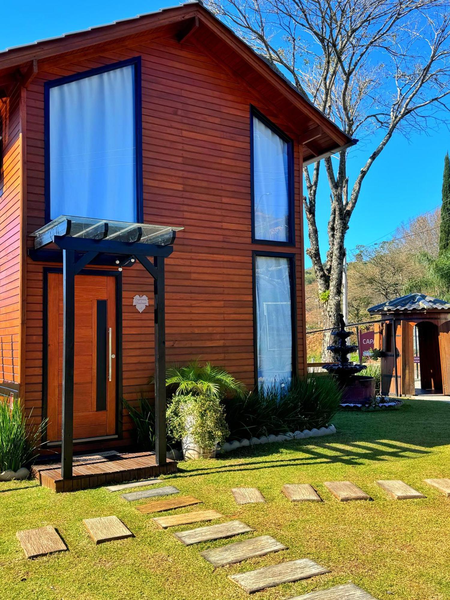 Capanna Del Vale - Um Refugio No Vale Dos Vinhedos Com Experiencia Exclusiva De Degustacao Na Vinicola Dom Candido Bento Gonçalves المظهر الخارجي الصورة