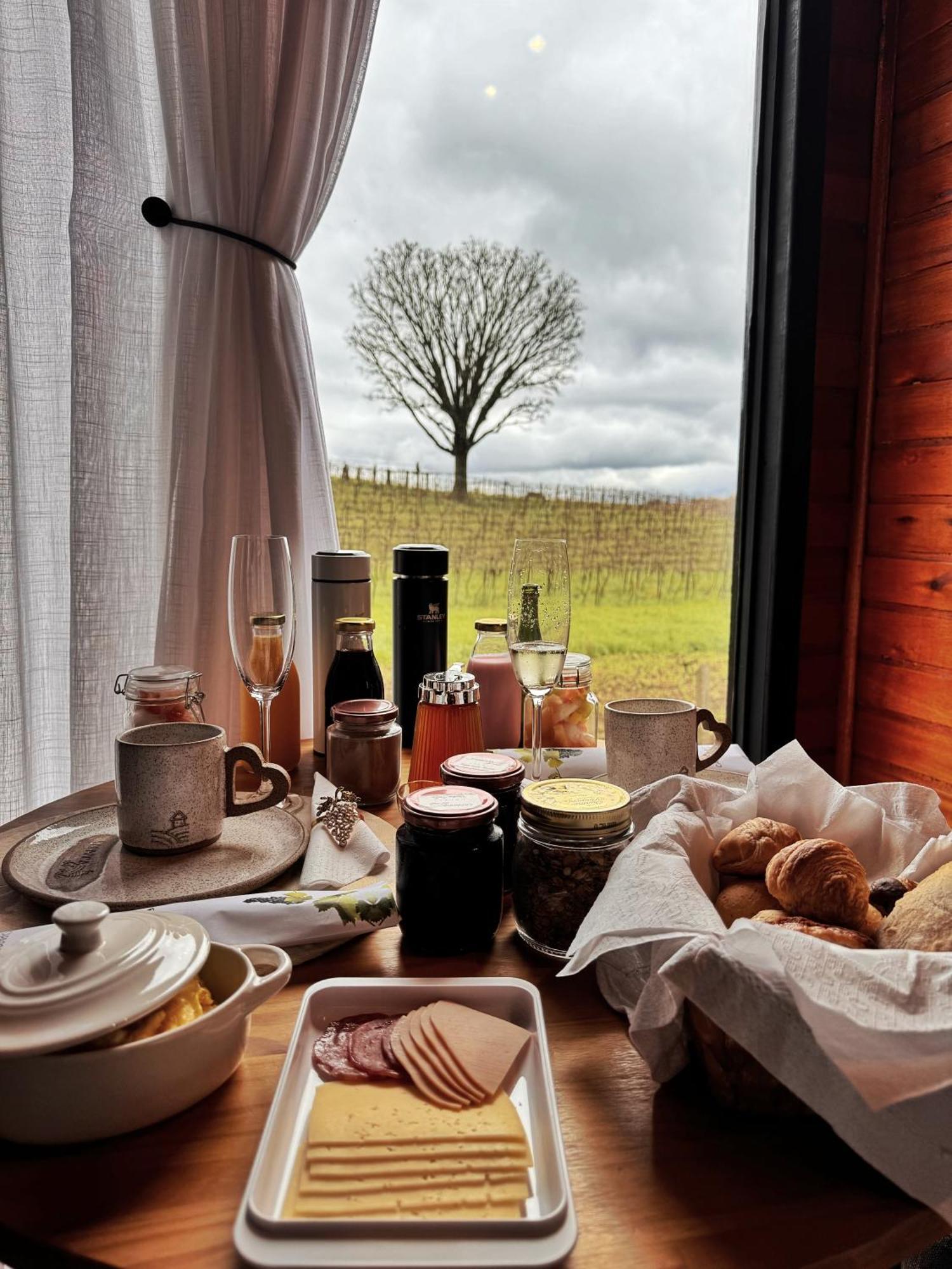Capanna Del Vale - Um Refugio No Vale Dos Vinhedos Com Experiencia Exclusiva De Degustacao Na Vinicola Dom Candido Bento Gonçalves المظهر الخارجي الصورة